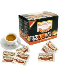 Novaroma Nocciola Zucchero Aromatizzato 50 Bustine