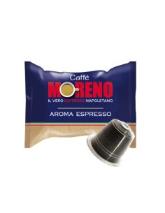 100 Capsule Nespresso Moreno Miscela Aroma Espresso