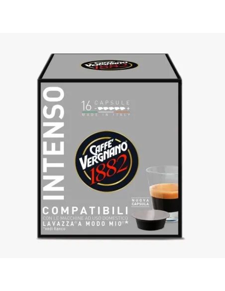 16 Capsule A Modo Mio Vergnano Miscela Intenso