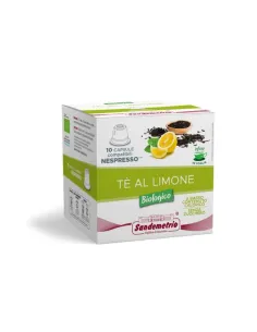 10 Nespresso Infuso TÈ AL LIMONE Bio Sandemetrio
