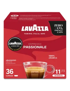 36 Capsule A Modo Mio Lavazza Espresso Miscela Passionale