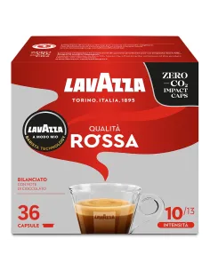 36 Capsule A Modo Mio Lavazza Espresso Miscela Qualità Rossa