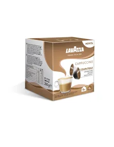 16 Capsule Dolce Gusto Lavazza Espresso Miscela Cappuccino