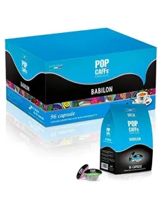 96 Capsule Bialetti Pop Caffè Miscela Decaffeinata 4 compatibile con tutte le Macchine Bialetti (leggi descrizione per compatibi
