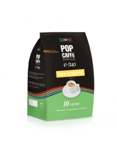 16 Capsule Aroma Vero, Fio Fiore Coop, Lui Pop Caffè E-TUO The Al Limone