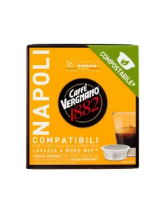 16 Capsule A Modo Mio Vergnano Miscela Napoli compostabili