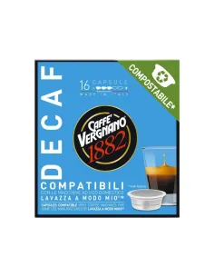 16 Capsule A Modo Mio Vergnano Miscela Decaffeinata compostabile