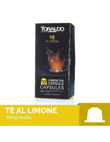 10 Capsule Nespresso Caffè Toraldo The al Limone