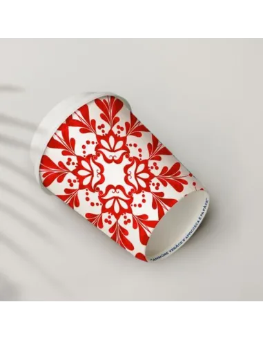 50 Bicchieri monouso 180ml in carta | Maiolica Limited Edition
