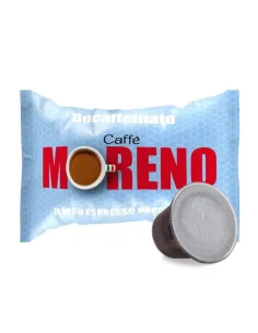 100 Capsule Nespresso Moreno Miscela Decaffeinata
