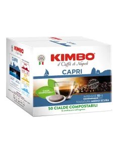 50 Cialde Kimbo Miscela Espresso Capri