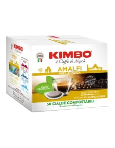 50 Cialde Kimbo Miscela Espresso Amalfi 100% Arabica