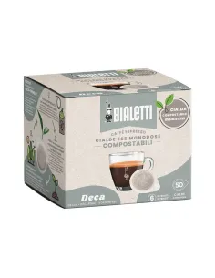 50 Cialde Carta Bialetti Decaffeinato