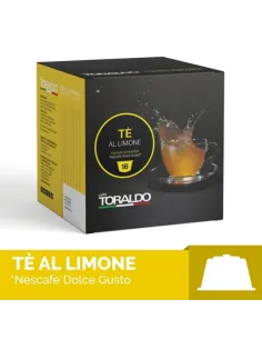 16 Capsule Nescafè Dolce Gusto Caffè Toraldo Tè Al Limone