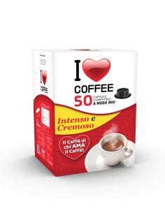 50 Capsule A Modo Mio I Love Coffee Miscela Rossa