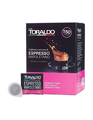 Compatibili 150 Cialde Caffè Toraldo Miscela Classica