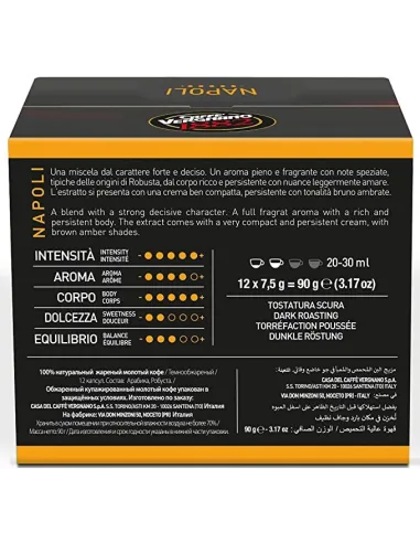 72 Capsule Caffè Vergnano Compatibili Nescafé Dolce Gusto Napoli