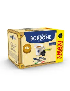 90 Nuove Capsule Nescafe' Dolce Gusto Caffè Borbone Miscela Oro