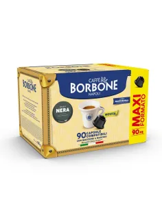 90 Nuove Capsule Dolce Gusto Caffè Borbone Miscela Nera