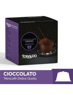 16 Capsule Nescafè Dolce Gusto Caffè Toraldo Cioccolato Cremoso