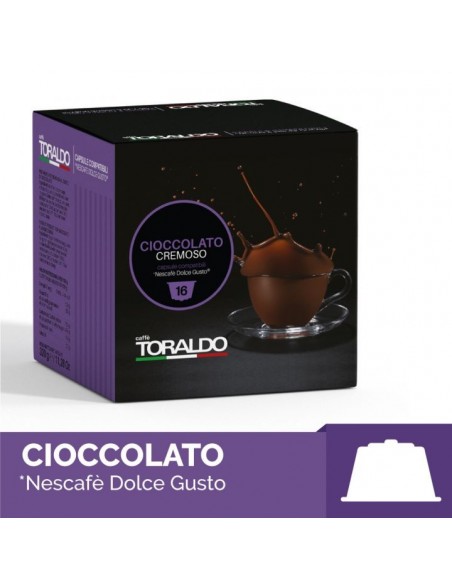 16 Kapseln Nescaf' Sweet Taste Coffee Toraldo Cremige Schokolade