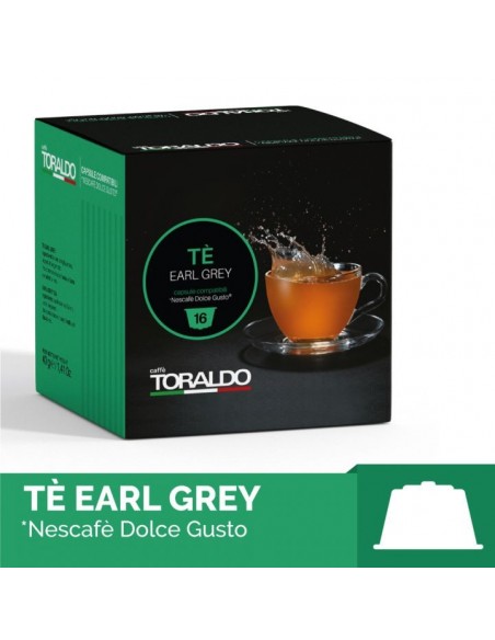 16 Kapseln Nescafé Sweet Taste Coffee Toraldo Earl Grey Tea