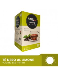 18 Cialde Caffè Toraldo Tè Nero al Limone