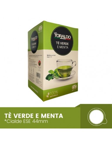 18 Cialde Caffè Toraldo Tè Verde e Menta