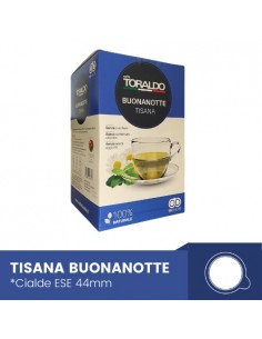 18 Cialde Caffè Toraldo Tisana Buonanotte