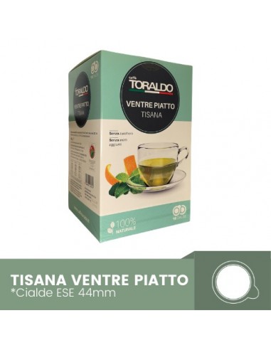 18 Cialde Caffè Toraldo Tisana Ventre Piatto