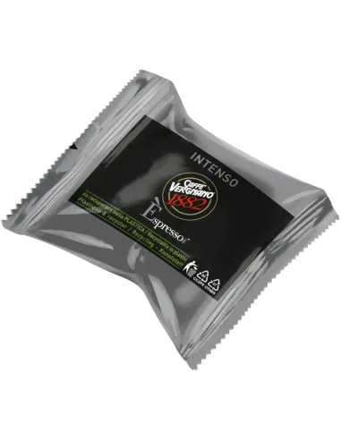 50 Capsule Nespresso Vergnano Compostabili Miscela Intenso