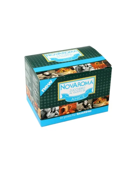 Novaroma Anice Zucchero Aromatizzato 50 Bustine