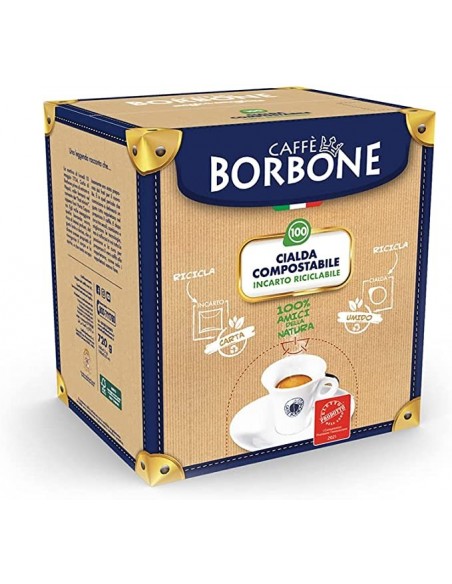 150 ESE Paper Pods 44 mm Caffè Borbone GREEN DEK Blend