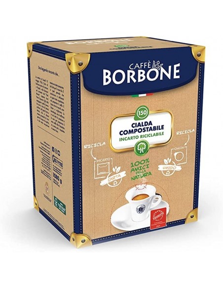 150 ESE Paper Pods 44 mm Caffè Borbone GOLD Blend