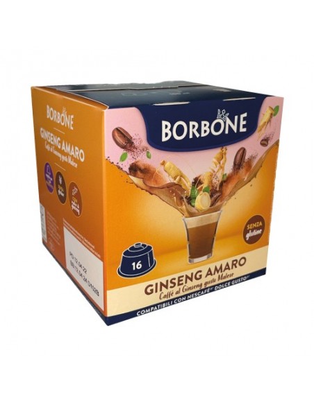 Compatibili Capsule Nescafè Dolce Gusto Borbone Ginseng Amaro