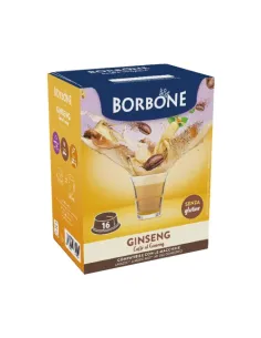 16 Capsule Lavazza A Modo Mio Borbone Caffè Ginseng senza glutine