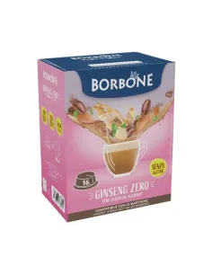 16 Capsule a Modo Mio Borbone Ginseng Zero senza Glutine