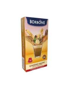 10 Capsule Nespresso Borbone Ginseng Amaro