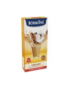 10 Capsule Nespresso Borbone Cortado - Caffè Macchiato