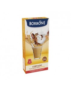 Compatibili 10 Capsule Nespresso Borbone Cortado - Caffè
