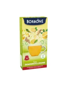 10 Capsule Nespresso Borbone Tisana Zenzero e Limone