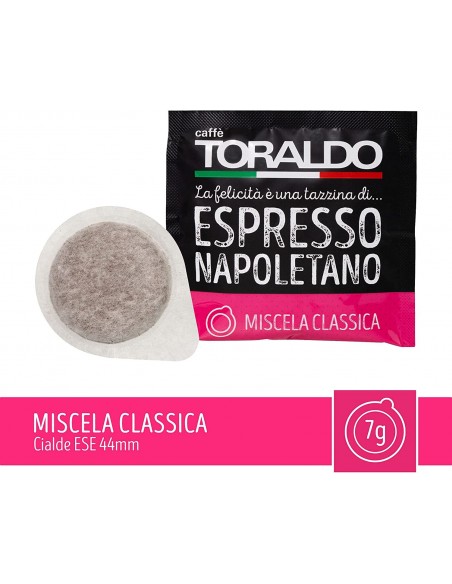 150 Kaffeepads Toraldo Classic Blend