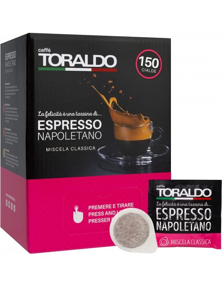 150 Kaffeepads Toraldo Classic Blend