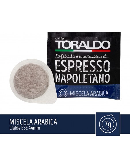 150 Kaffeepads Toraldo Arabica Mischung