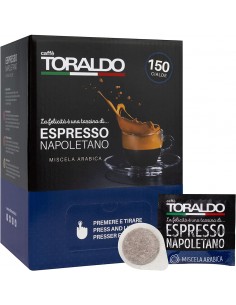 150 Kaffeepads Toraldo...