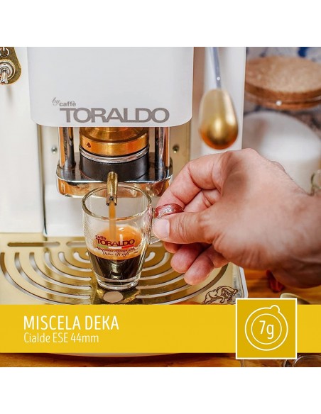 150 Kaffeepads Toraldo entkoffeinierte Mischung