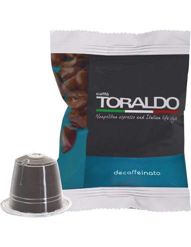 100 Kapseln Nespresso Caffè Toraldo Blend Dek