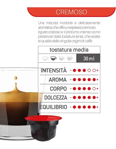 12 Capsule Caffè Vergnano Compatibili Nescafé Dolce Gusto Cremoso