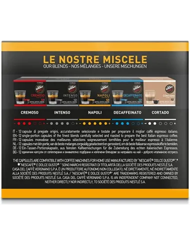 12 Capsule Caffè Vergnano Compatibili Nescafé Dolce Gusto Napoli