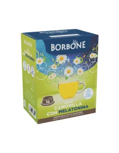 16 Capsule Lavazza A Modo Mio Borbone Camomilla con Melatonina